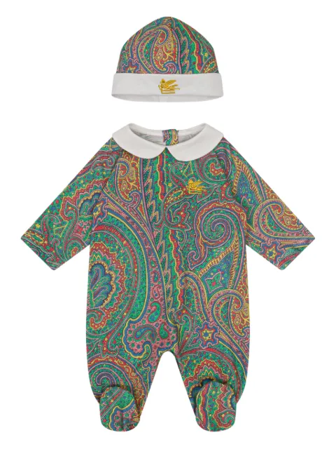 ETRO KIDS Set neonato con stampa paisley