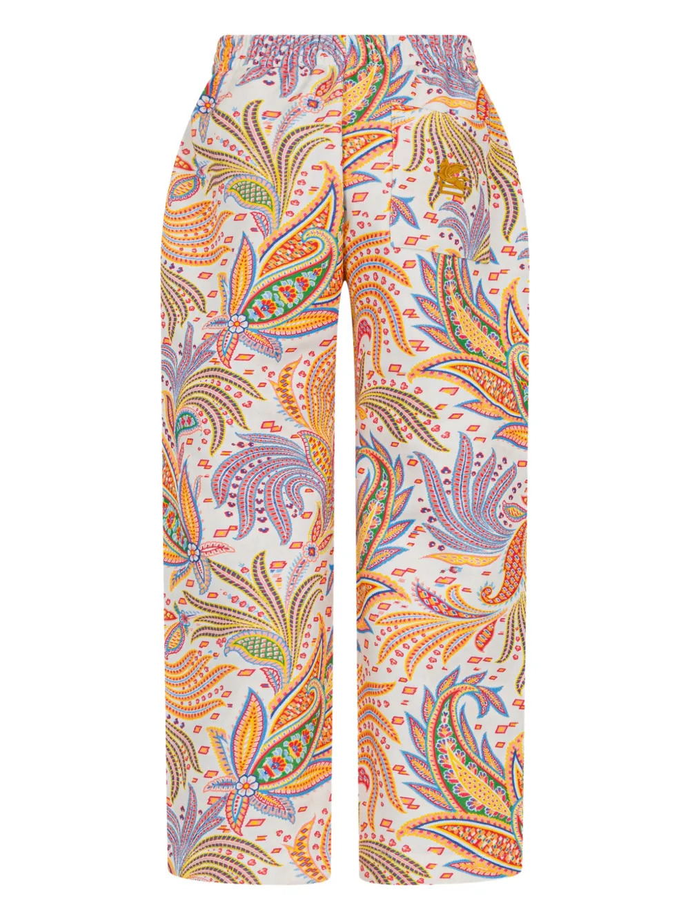 ETRO KIDS paisley-print trousers - Arancione