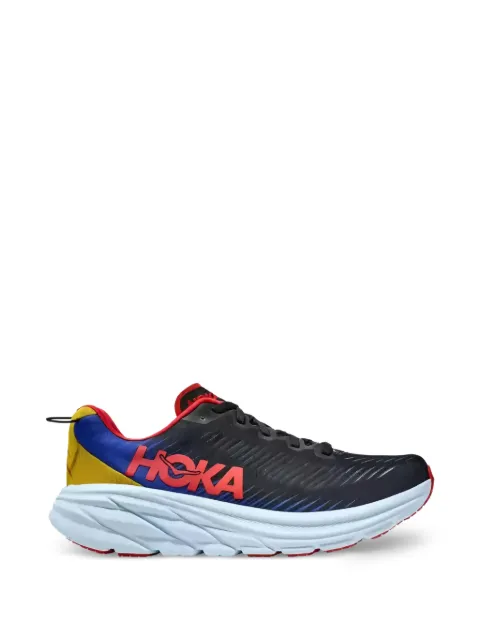 HOKA Rincon 3 "Black/Dazzling Blue" sneakers