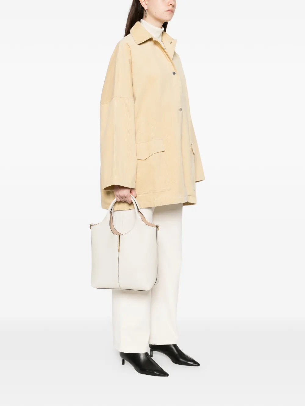 Tod's detachable-strap tote bag - Wit