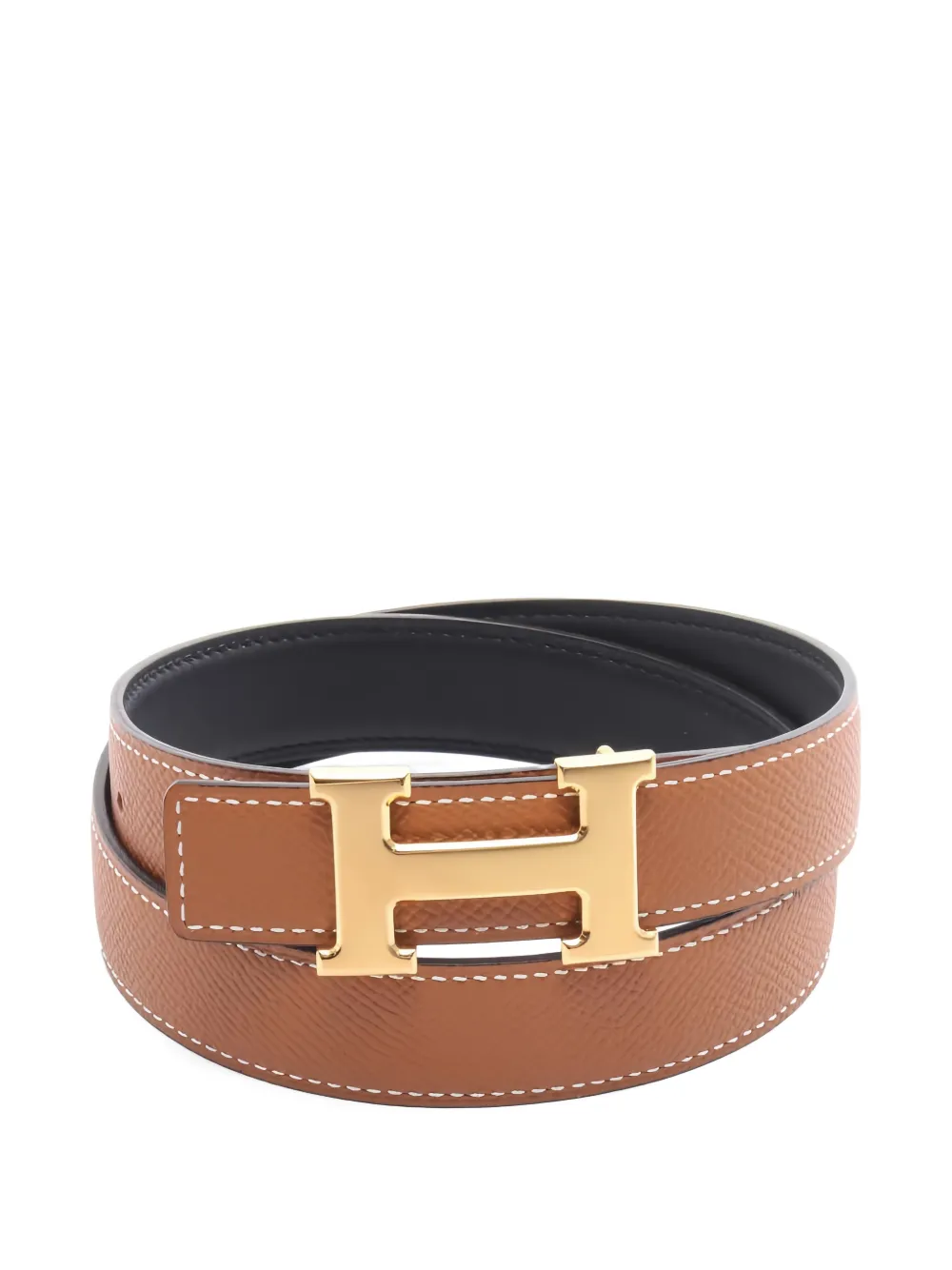 Hermès Pre-Owned 2023 mini Constance H-buckle reversible belt | Image 2