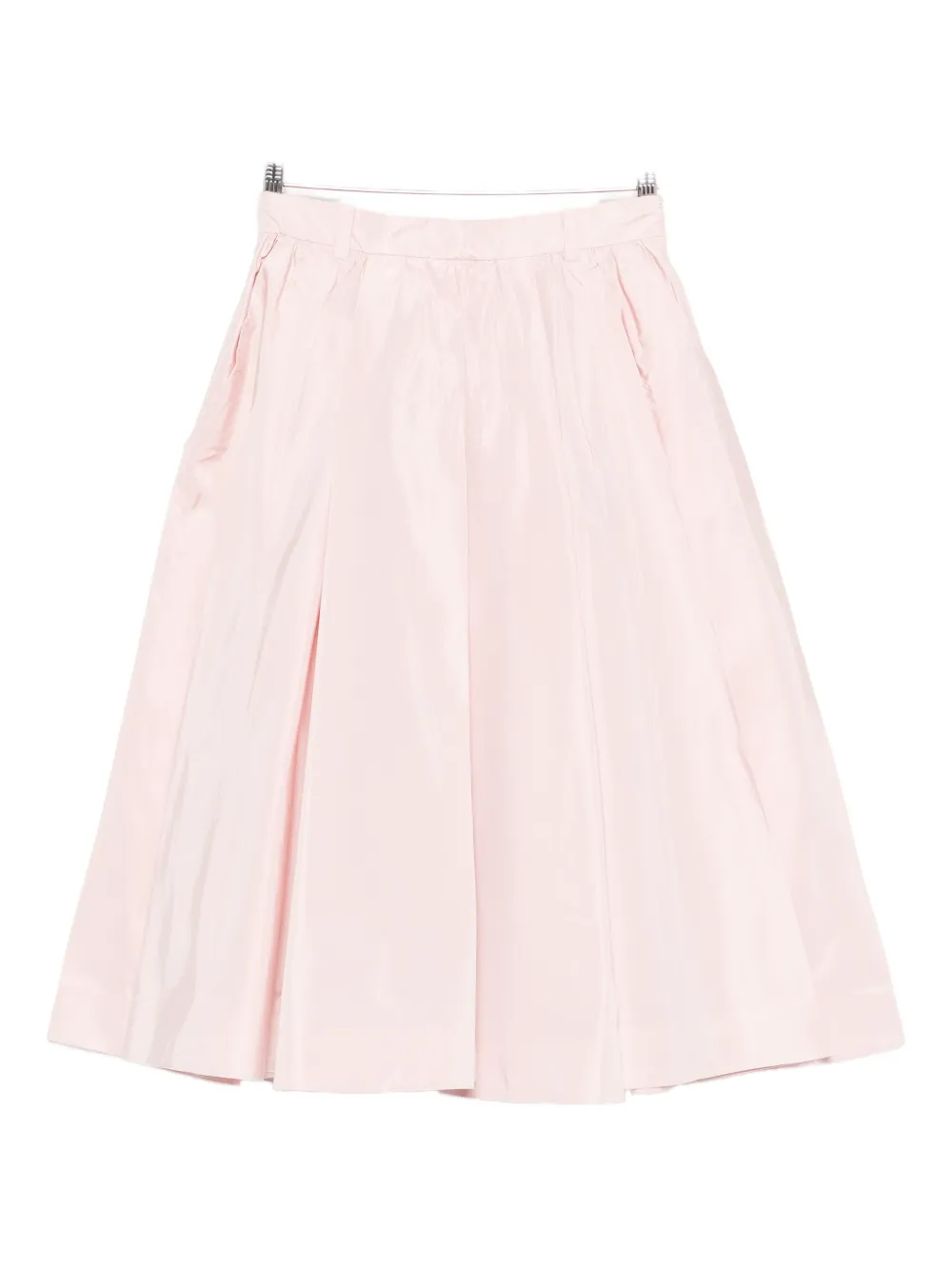 Prada pocketed midi A-line skirt - Rosa