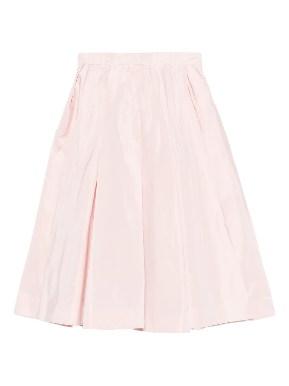 Prada pocketed midi A-line skirt - Rosa