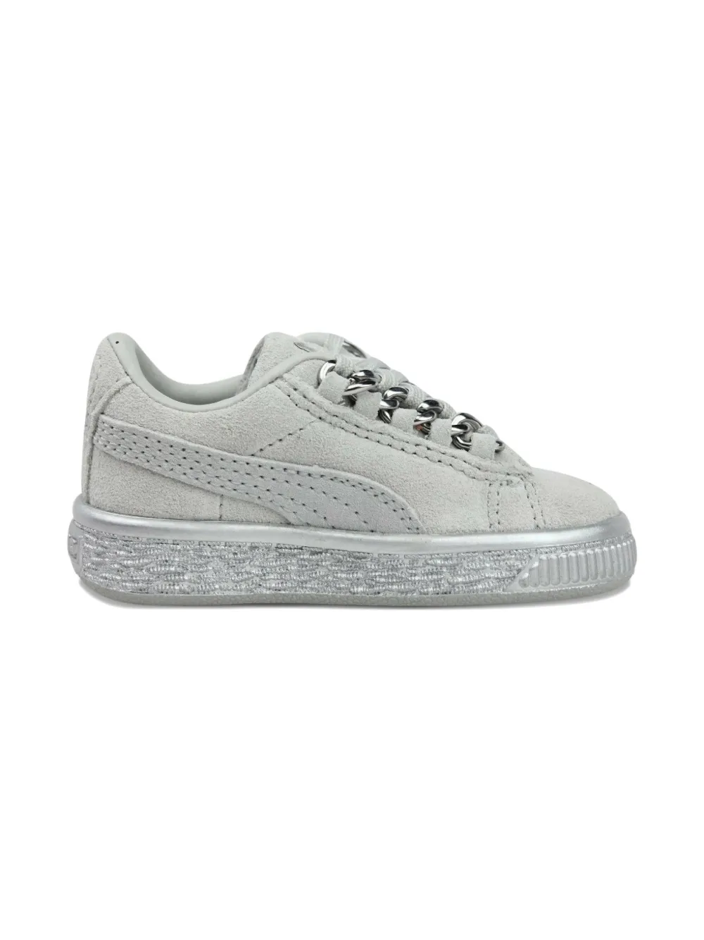 Puma Kids suede classic sneakers - Grigio
