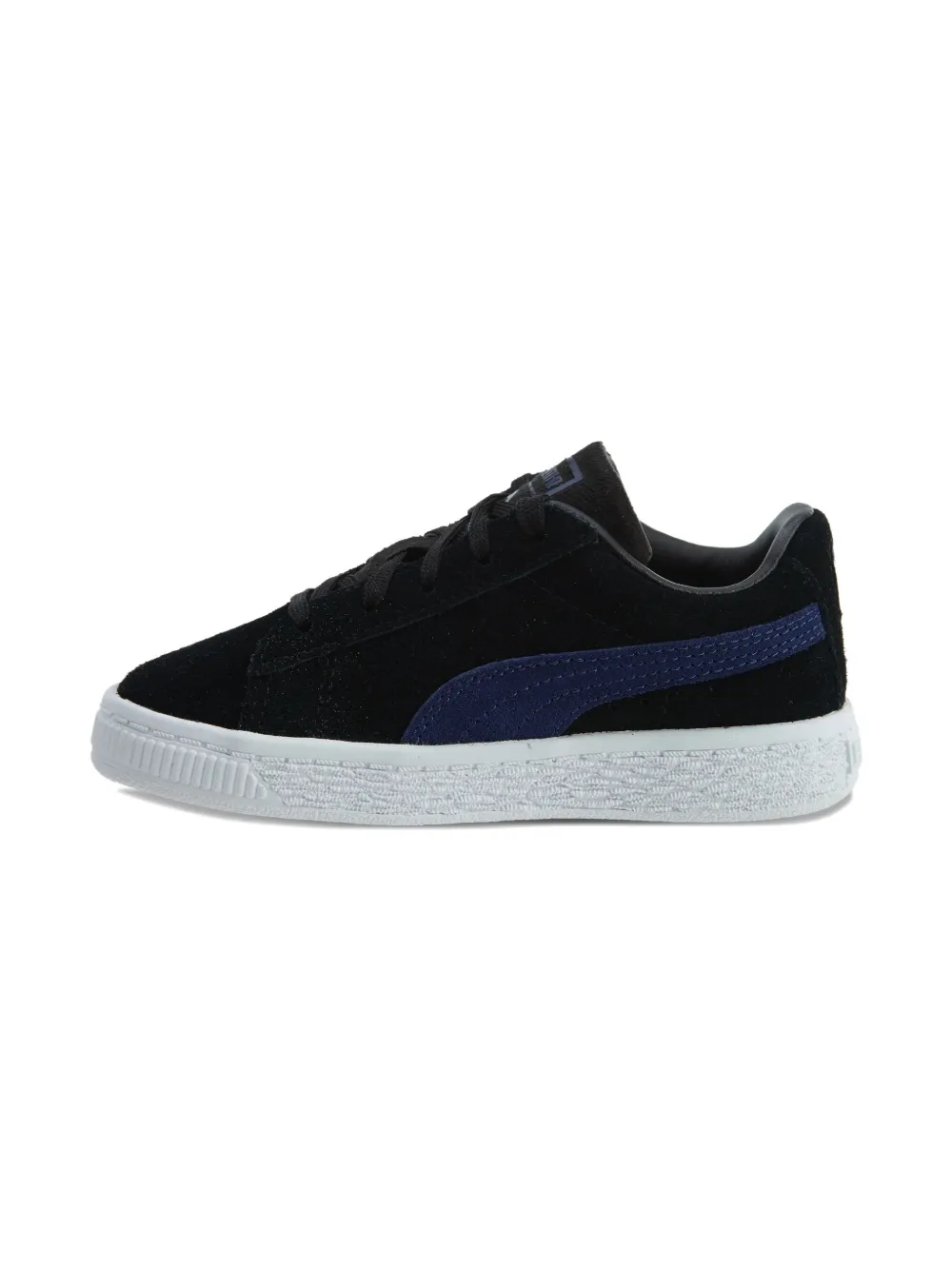 Puma Kids suede sneakers - Zwart