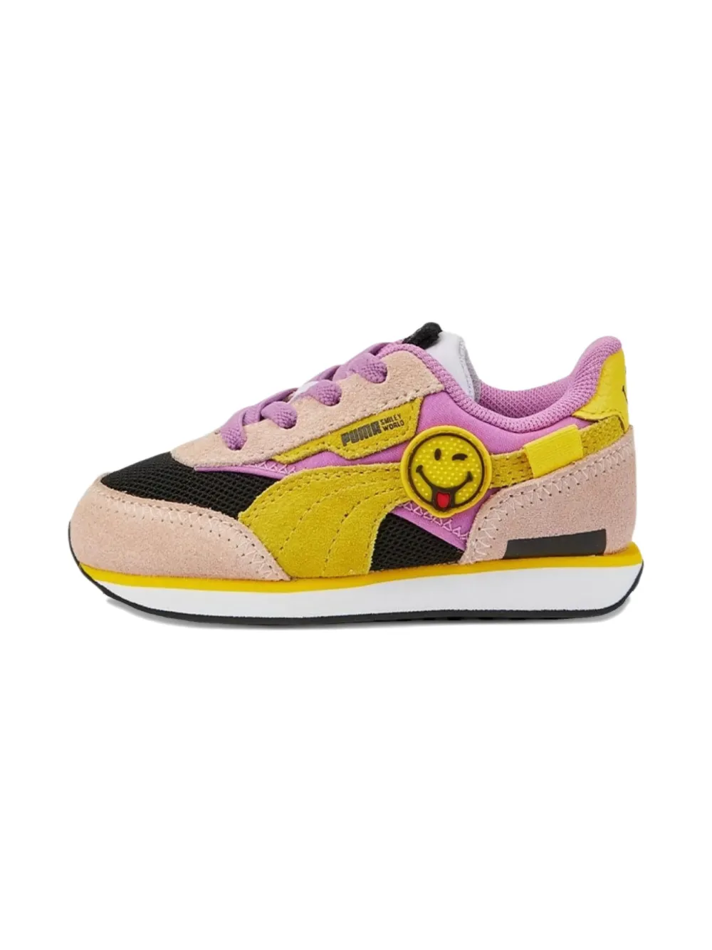 Puma Kids x SmileyWorld Future Rider sneakers - Roze