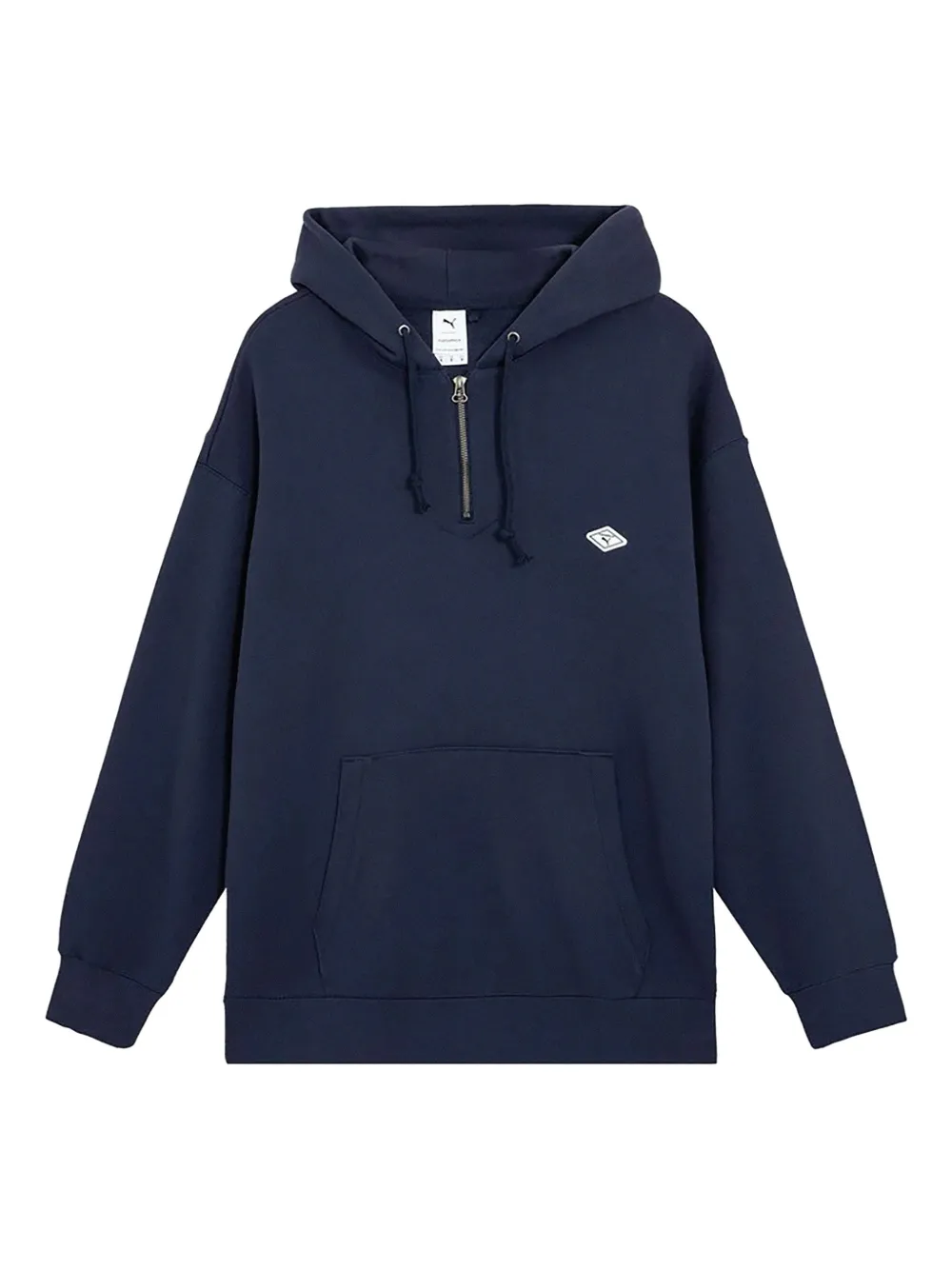 PUMA x Nanamica half-zip hoodie - Blu