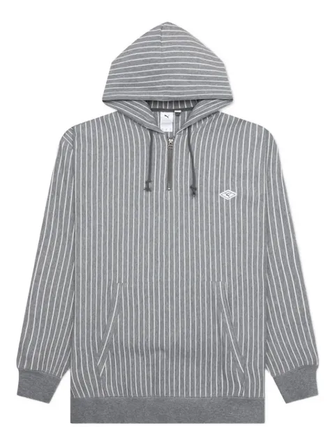 PUMA X Nanamica striped hoodie