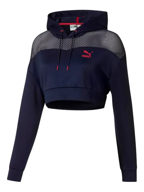 PUMA sudadera corta de malla