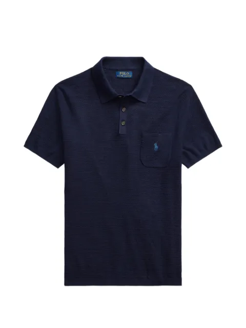 Polo Ralph Lauren playera tipo polo con bolsillo en el pecho