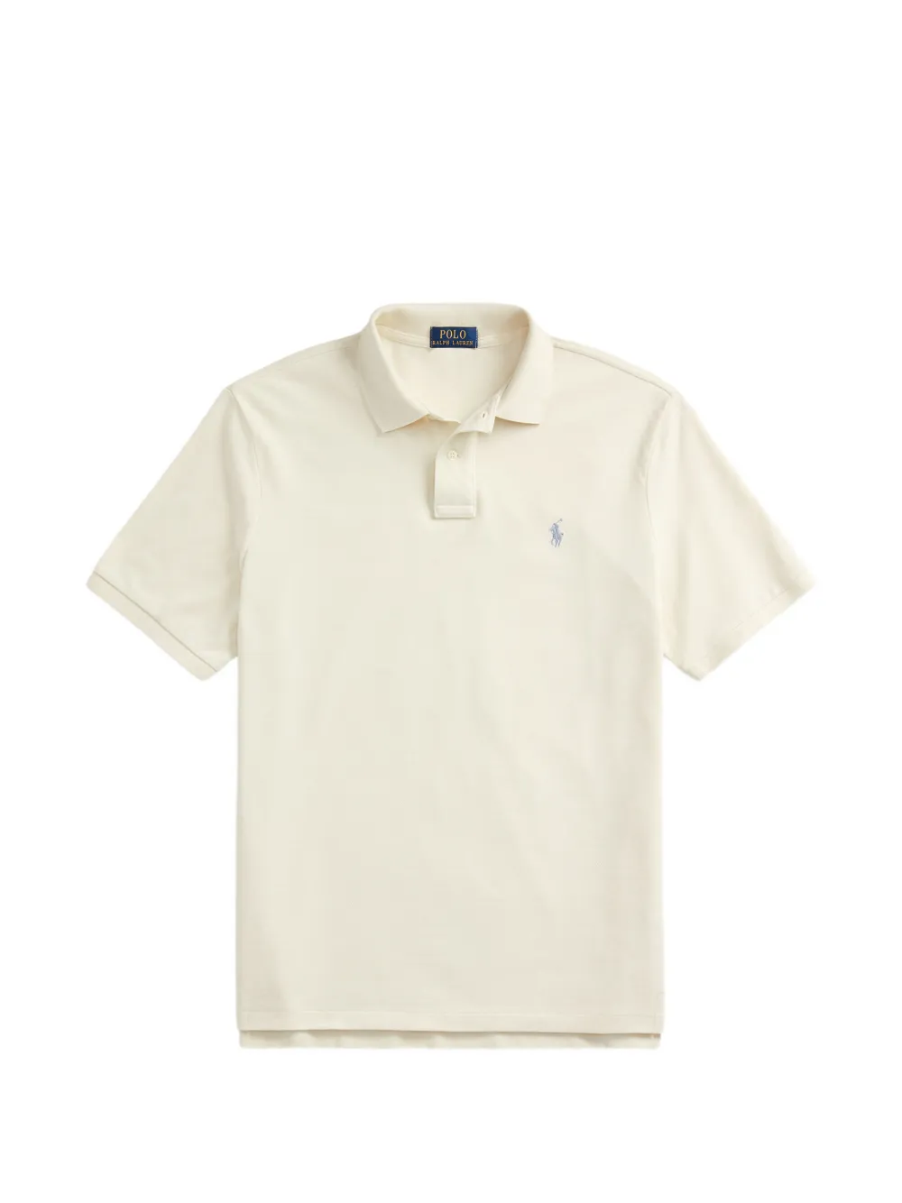 Polo Ralph Lauren logo-detail polo T-shirt - Nude