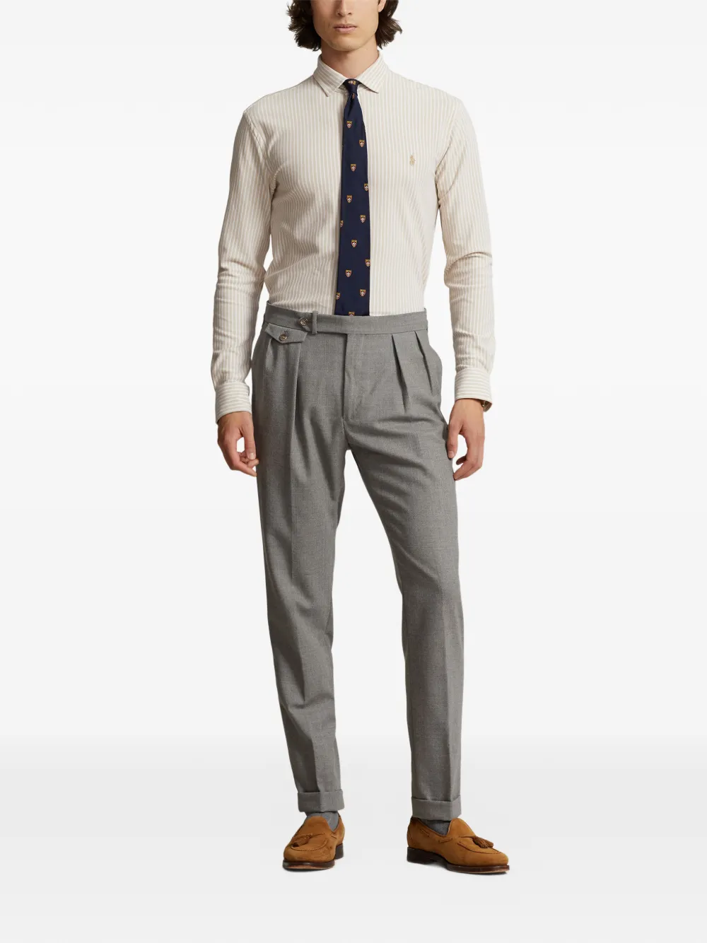 Polo Ralph Lauren Gestreept overhemd Beige