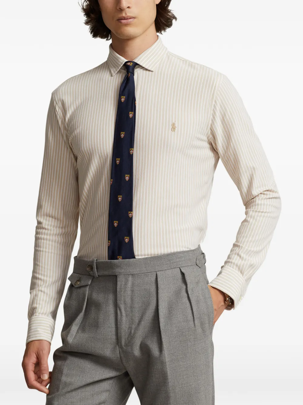 Polo Ralph Lauren Gestreept overhemd Beige