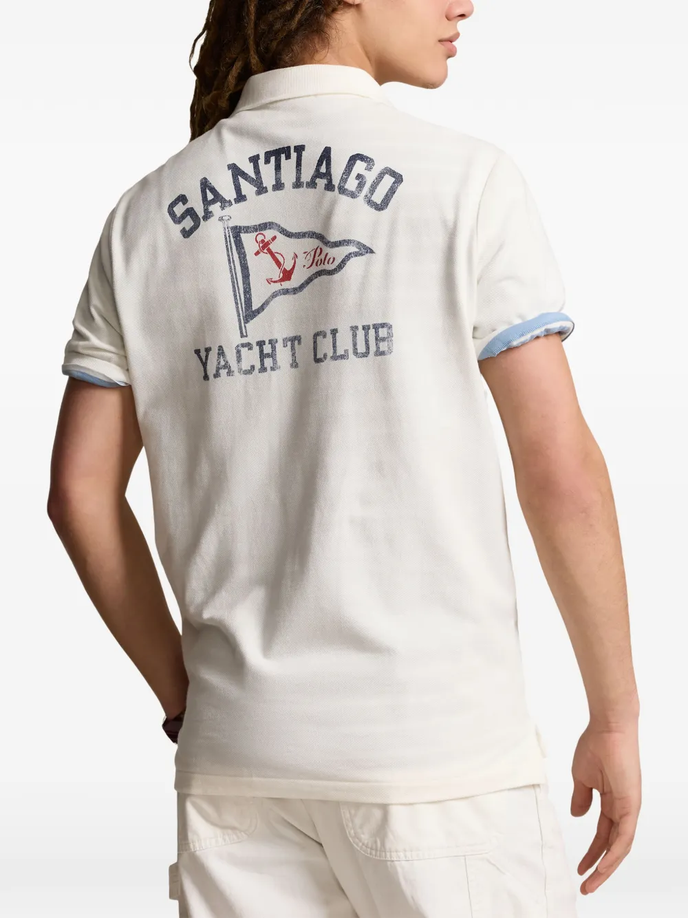 Polo Ralph Lauren Poloshirt met print Wit