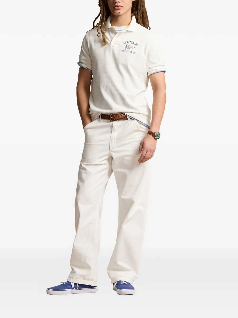 Polo Ralph Lauren Poloshirt met print Wit