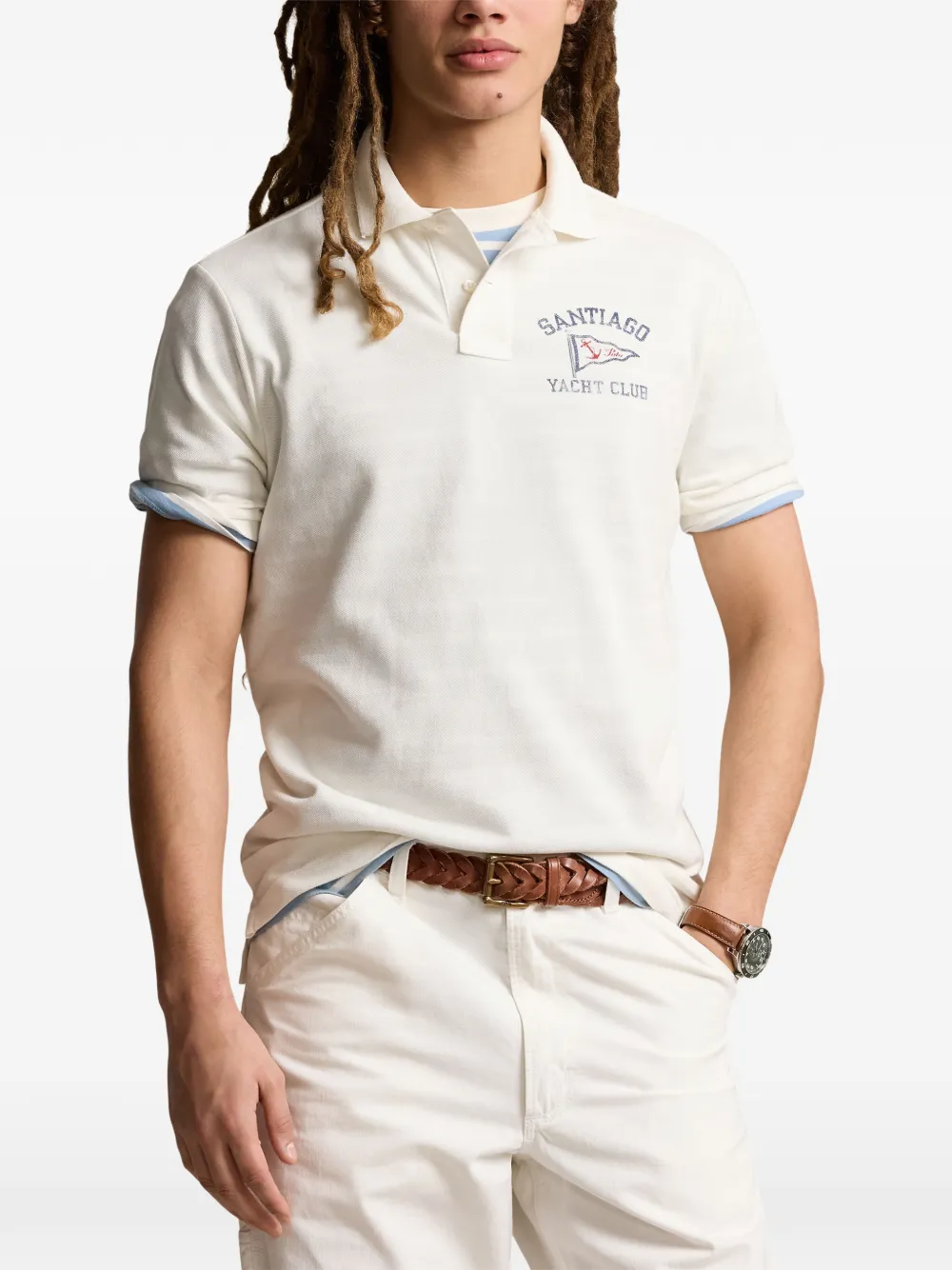 Polo Ralph Lauren Poloshirt met print Wit