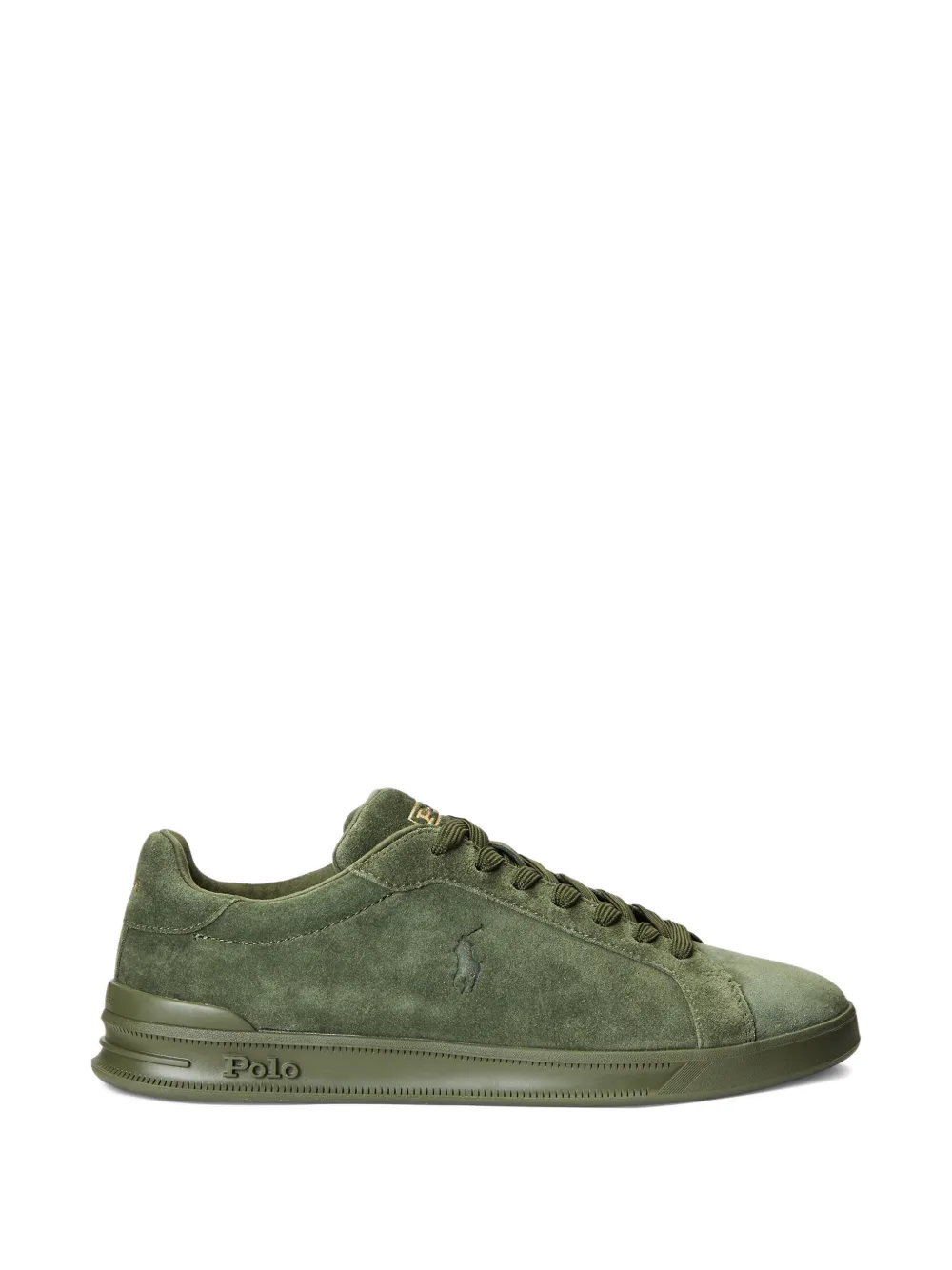 Polo Ralph Lauren round-toe lace-up sneakers - Verde