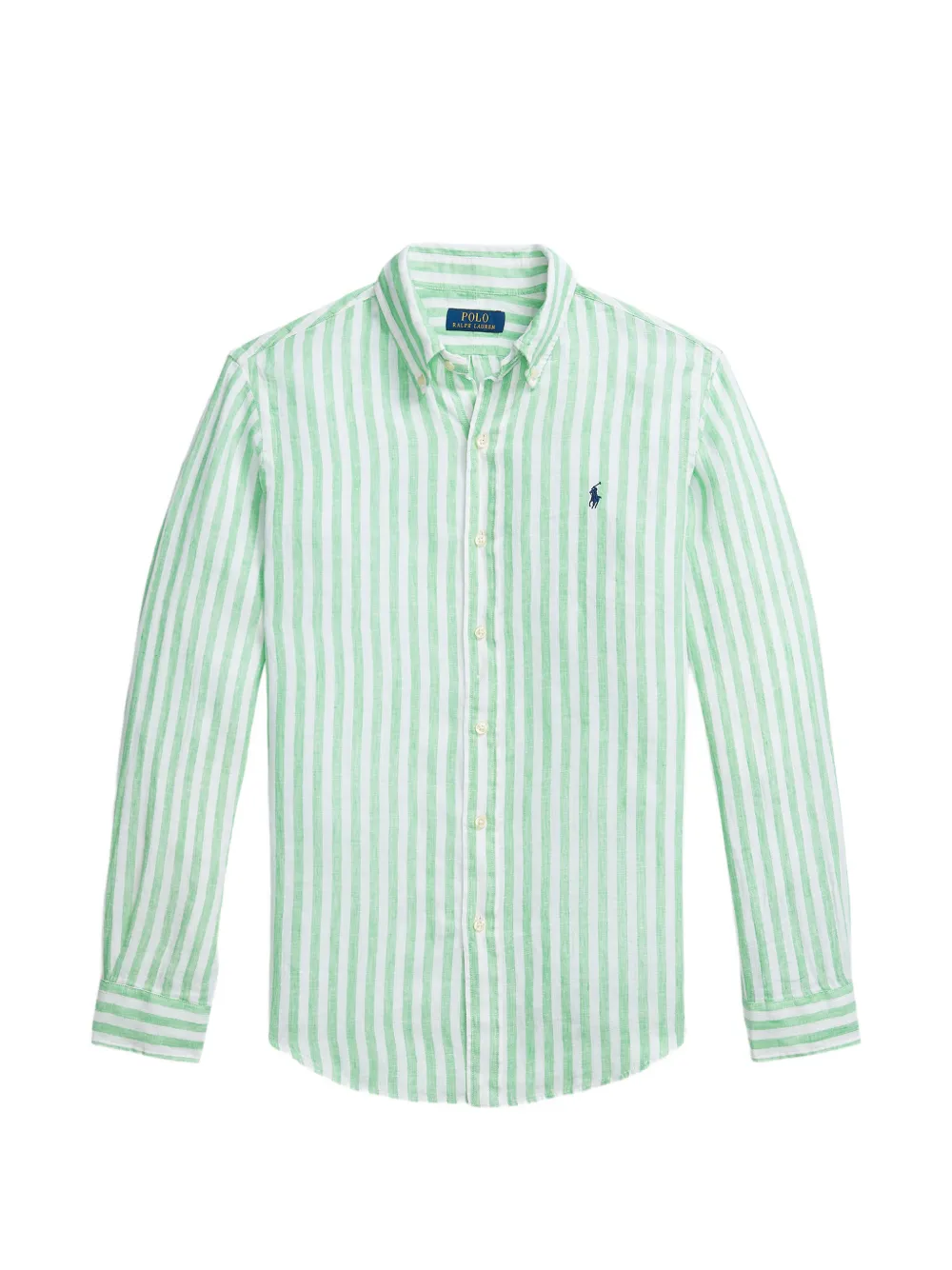 Polo Ralph Lauren striped long-sleeve shirt - Verde