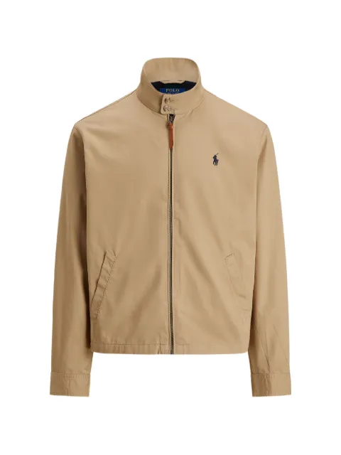 Polo Ralph Lauren logo-embroidered zip-up jacket