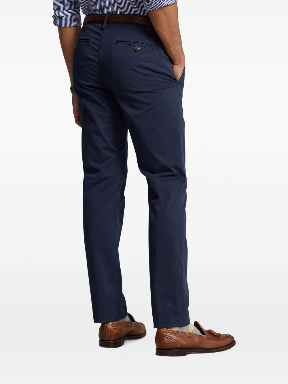 Polo Ralph Lauren Broek met knoopsluiting Blauw