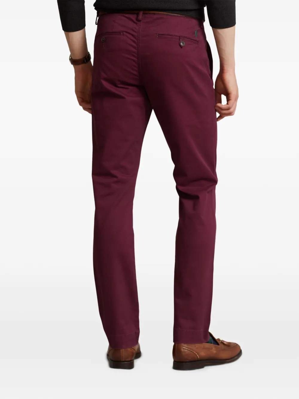 Polo Ralph Lauren Broek met toelopende pijpen Rood