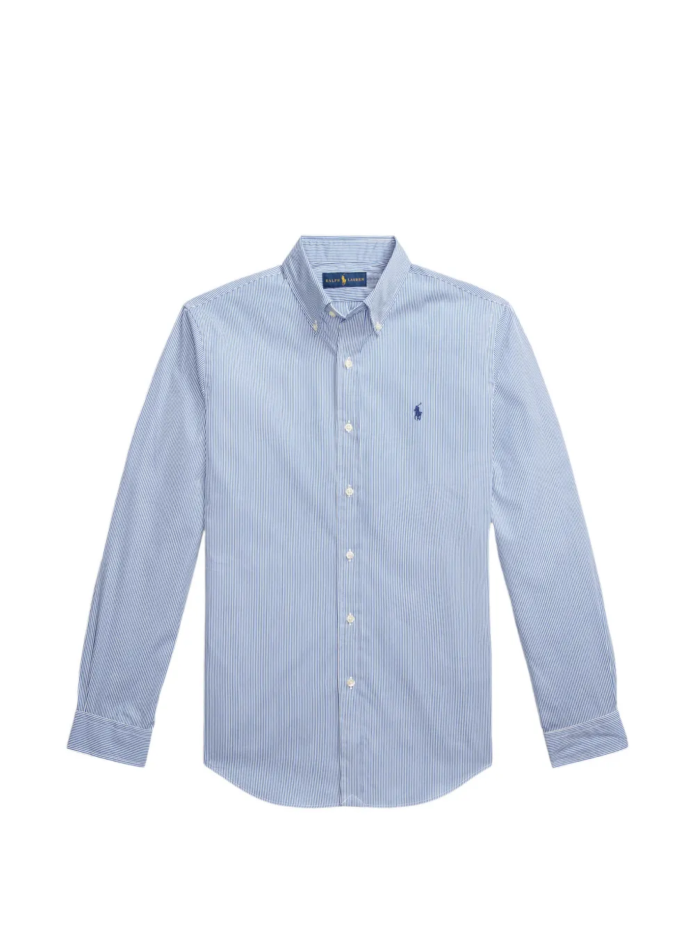 Polo Ralph Lauren striped long-sleeve shirt - Blu