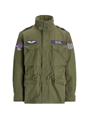 Polo Ralph Lauren ロゴ ミリタリージャケット | グリーン | FARFETCH JP