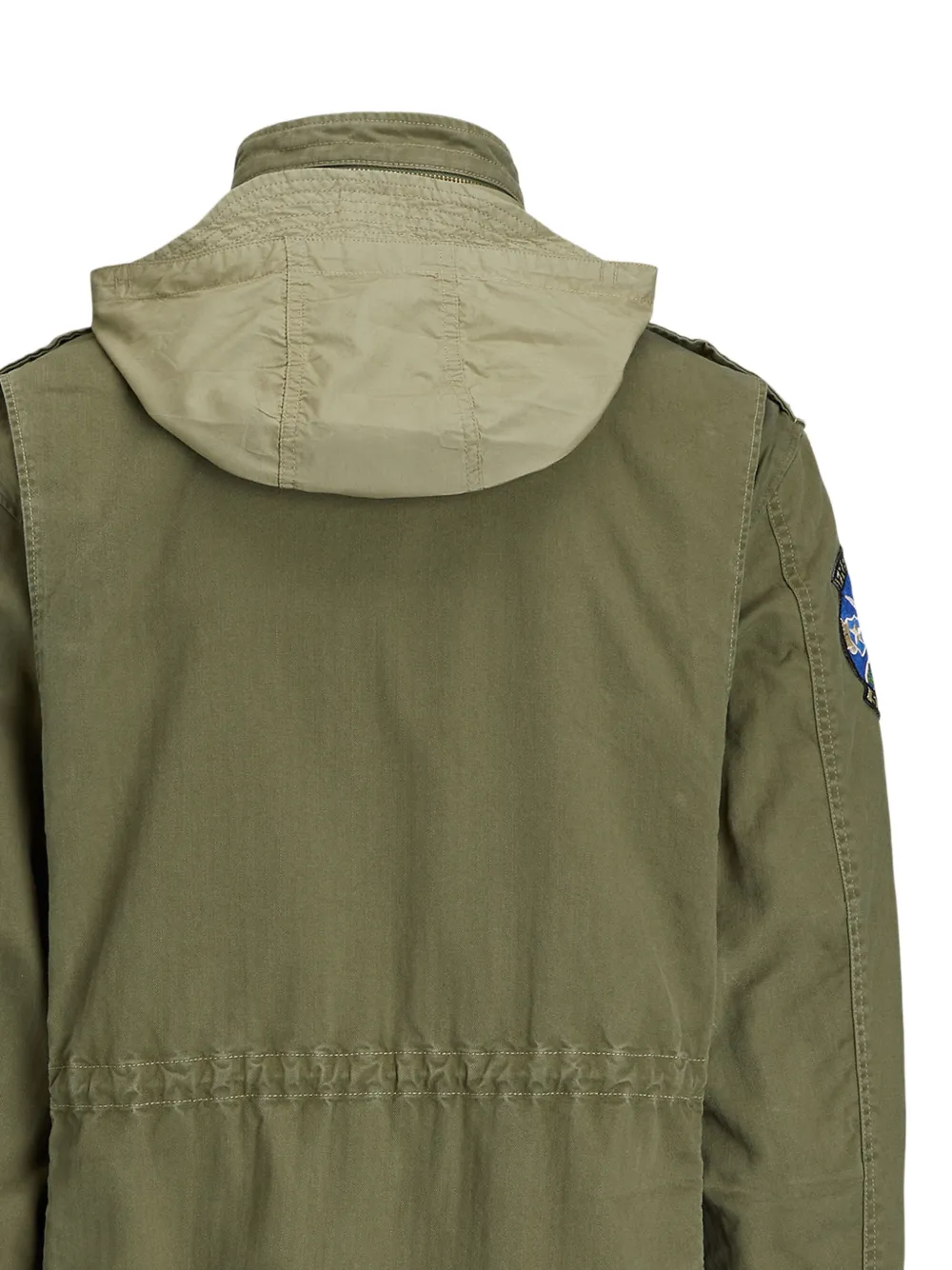 Polo Ralph Lauren Jack met capuchon en patch Groen
