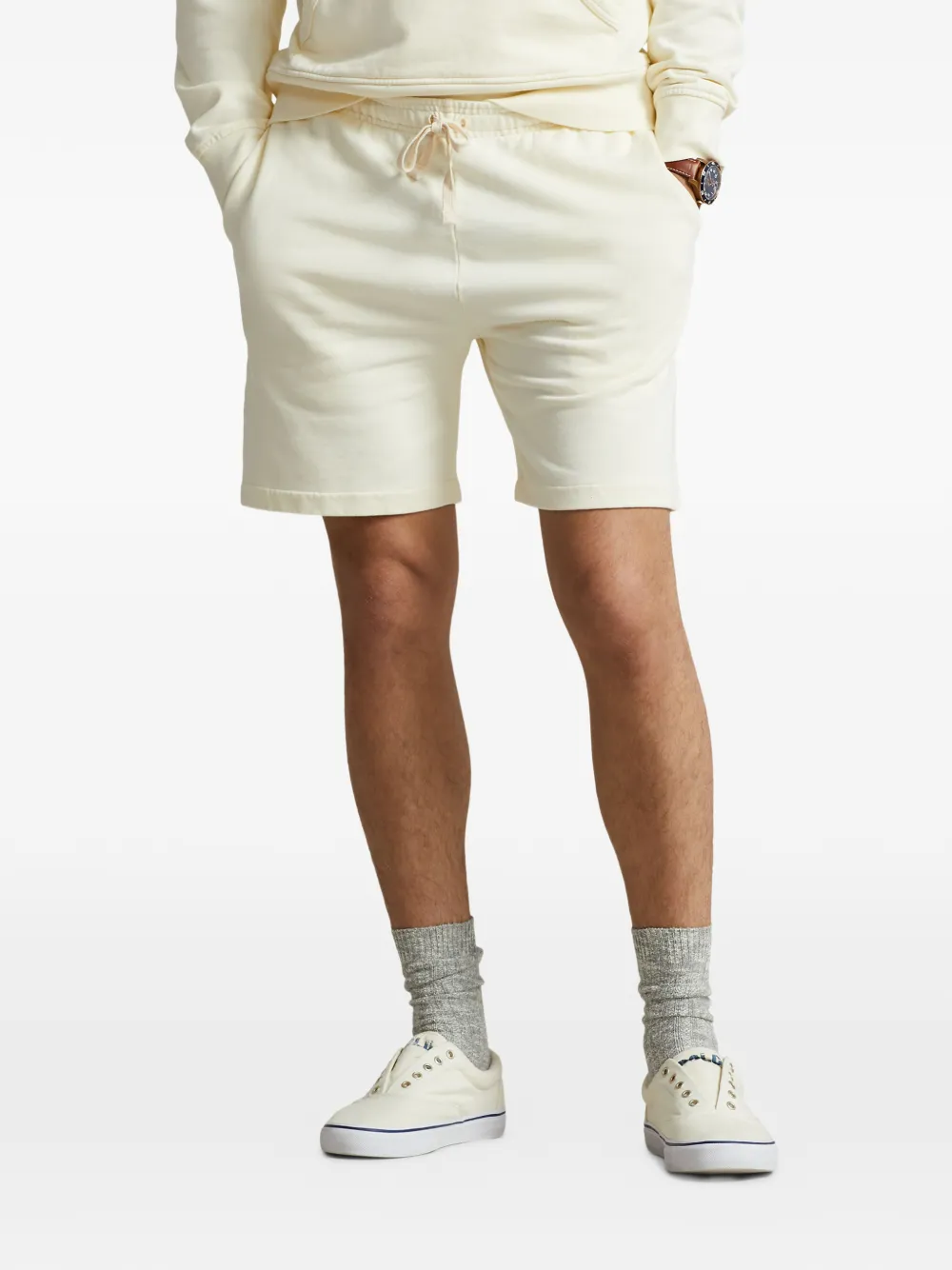 Polo Ralph Lauren Trainingsshorts met trekkoord Beige
