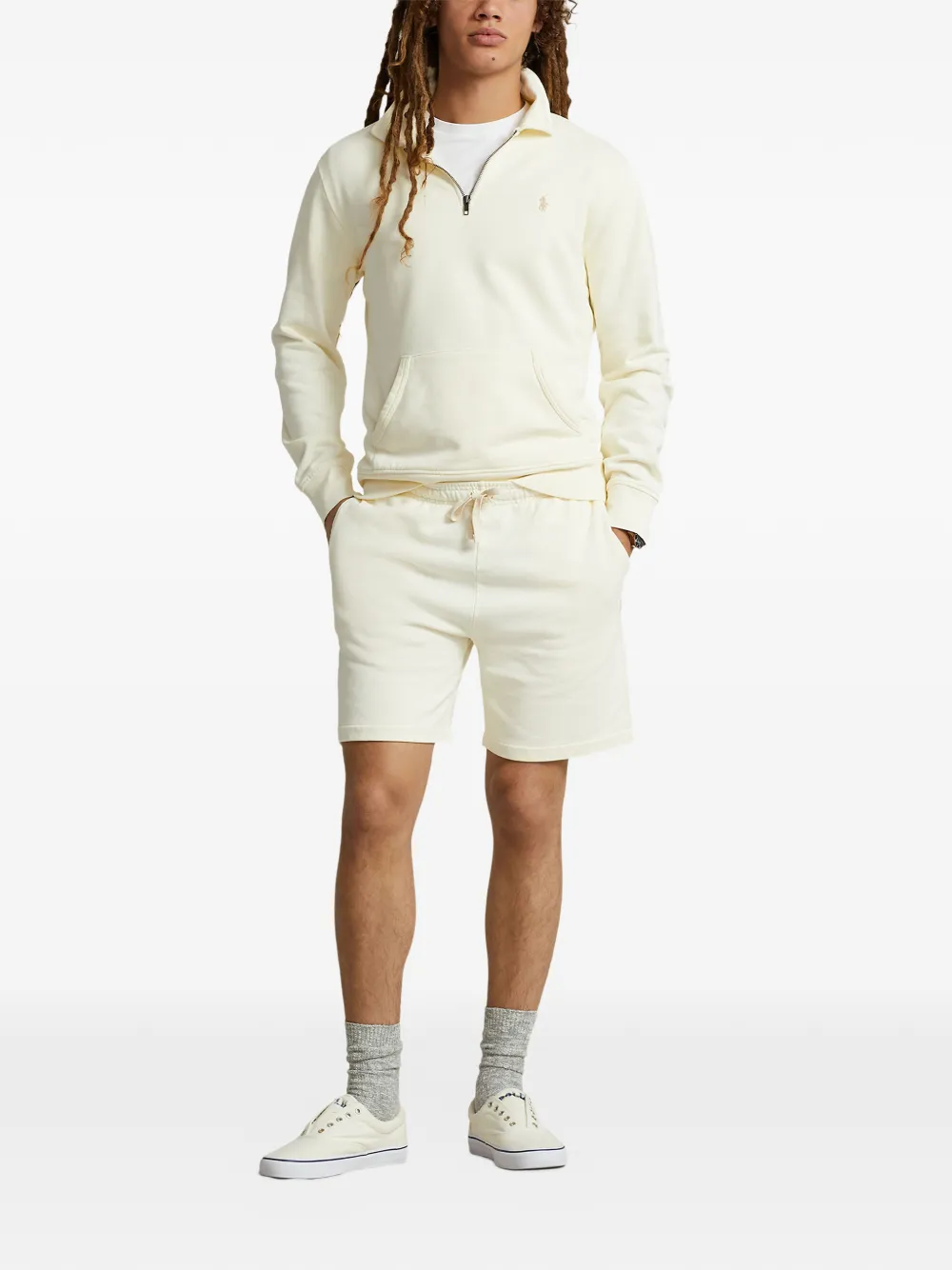 Polo Ralph Lauren Trainingsshorts met trekkoord Beige