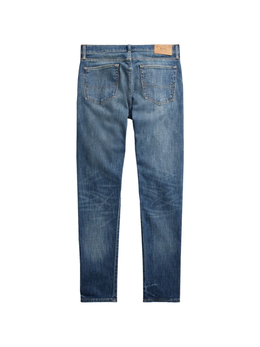 Polo Ralph Lauren Jeans met riemlussen Blauw