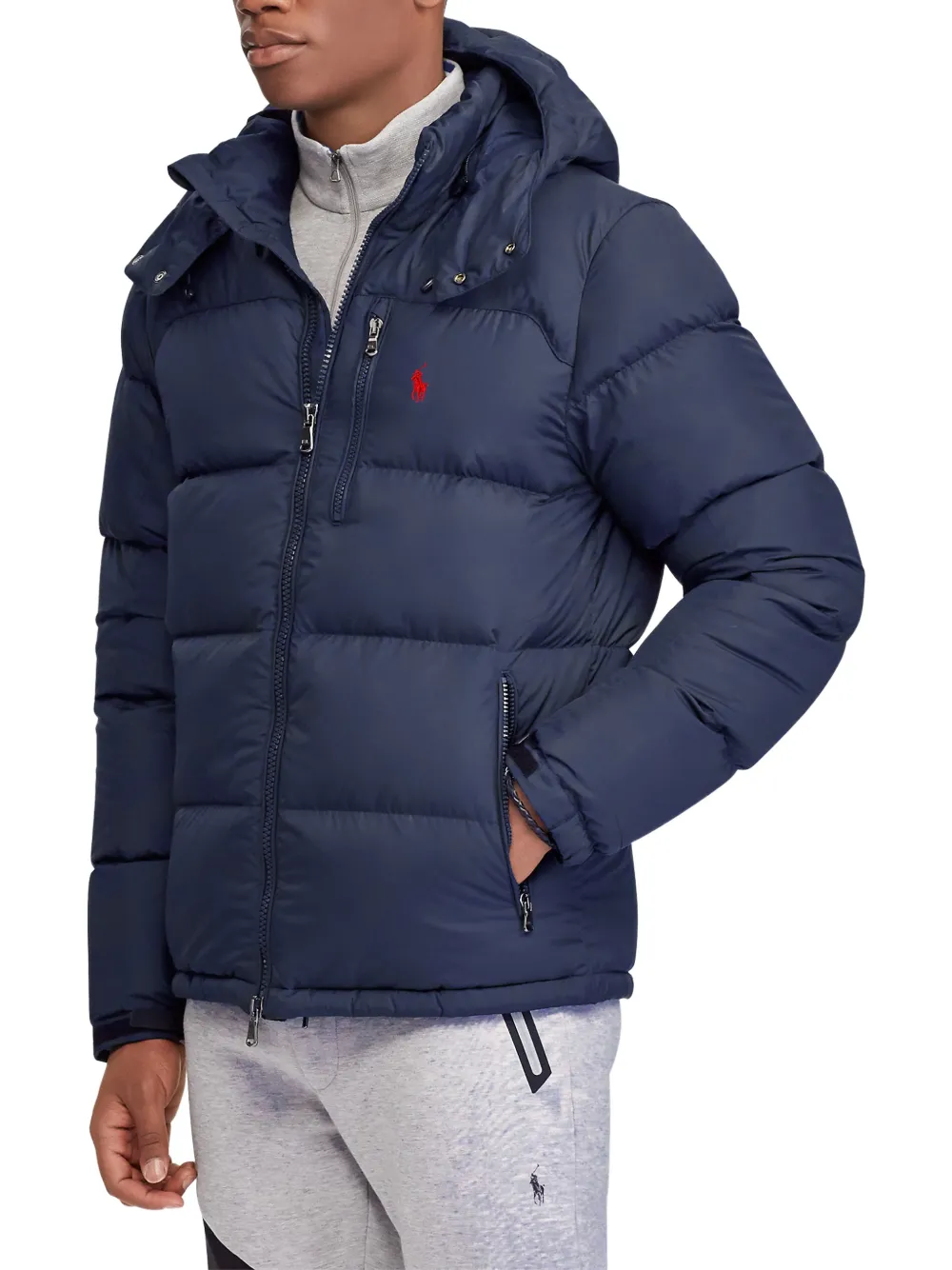 Polo Ralph Lauren Gevoerd jack met capuchon Blauw
