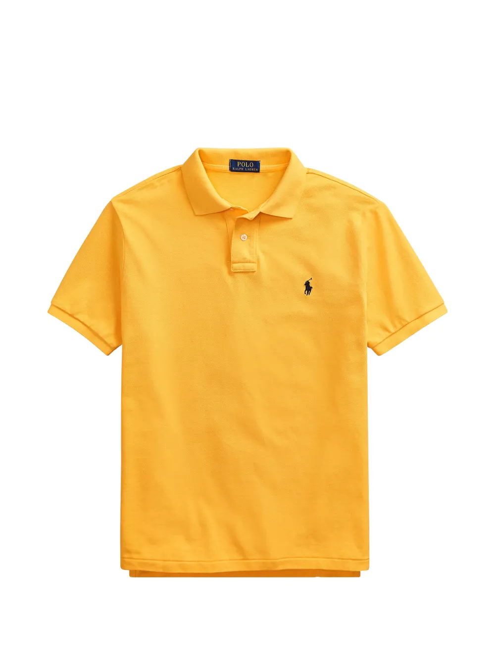 Polo Ralph Lauren logo-embroidered polo shirt - Giallo