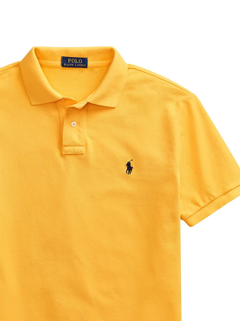 Polo Ralph Lauren Poloshirt met geborduurd logo Geel