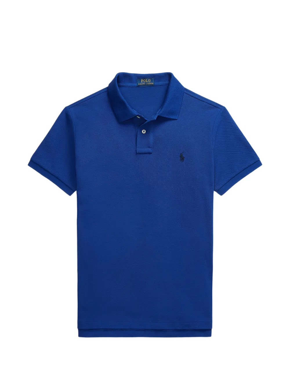 Polo Ralph Lauren logo-embroidered polo shirt - Blu