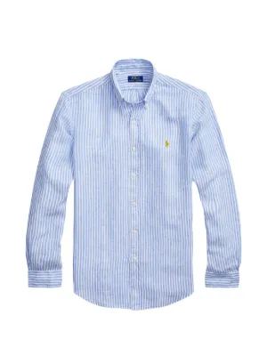 Polo Ralph Lauren ストライプ リネンシャツ | オレンジ | FARFETCH JP