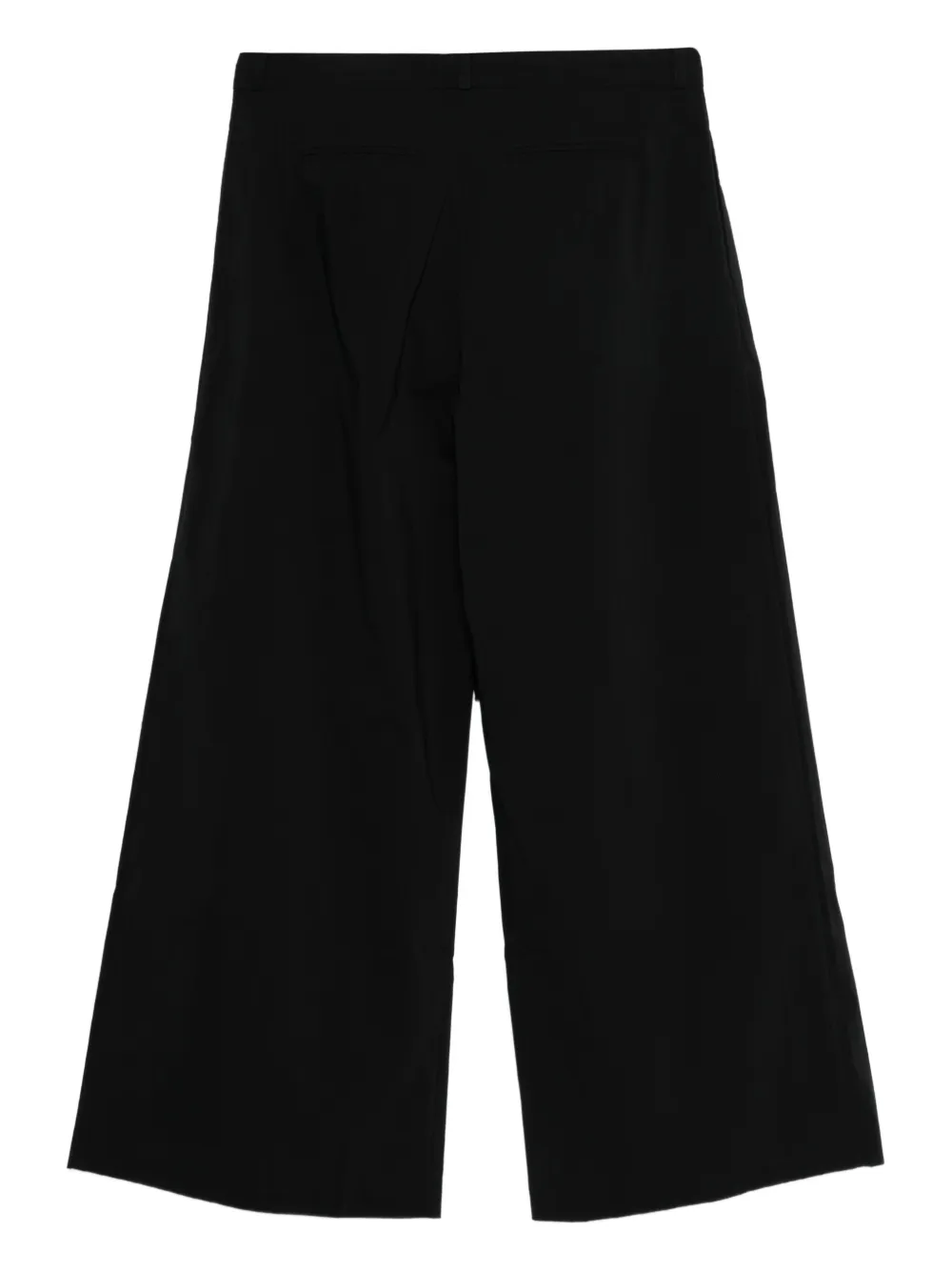 St. Agni tie-waist trousers - Zwart