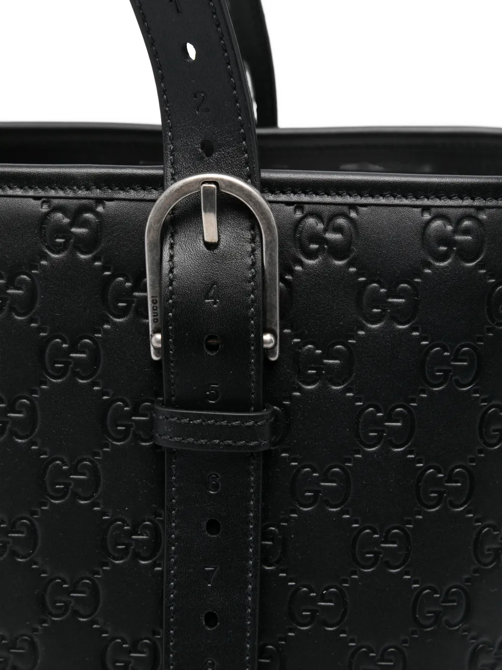 Gucci Grote shopper met GG-embleem Zwart