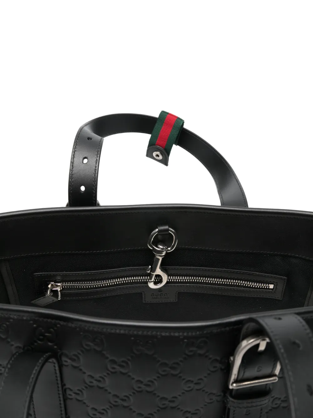 Gucci Grote shopper met GG-embleem Zwart