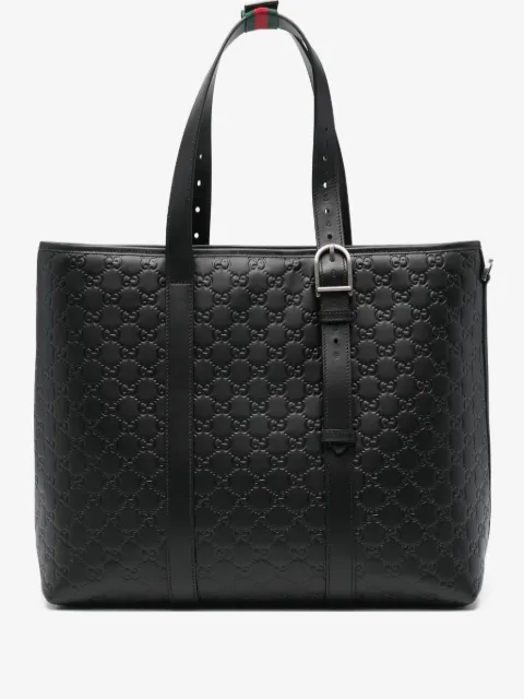 Gucci bolso shopper GG Emblem grande