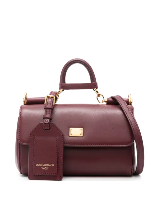 Dolce & Gabbana logo-plaque tote bag