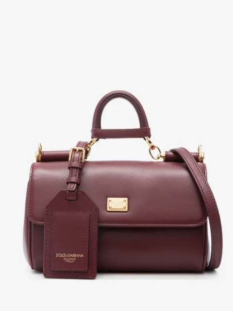 Dolce & Gabbana tote con detalle de placa