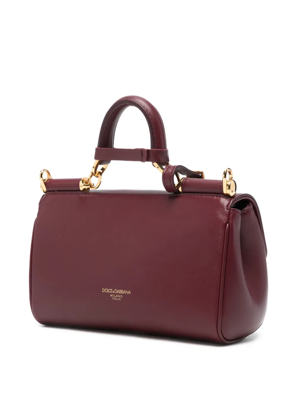Dolce & Gabbana Shopper met plateauzool Rood
