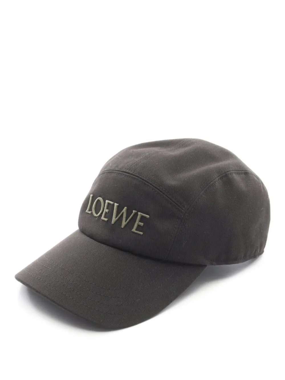 Loewe Pre-Owned 2020s Camp embroidered-logo cap | Black | Image 1