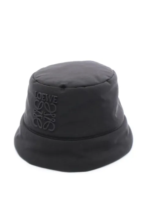 Loewe Pre-Owned 2010s puffer anagram-logo bucket hat