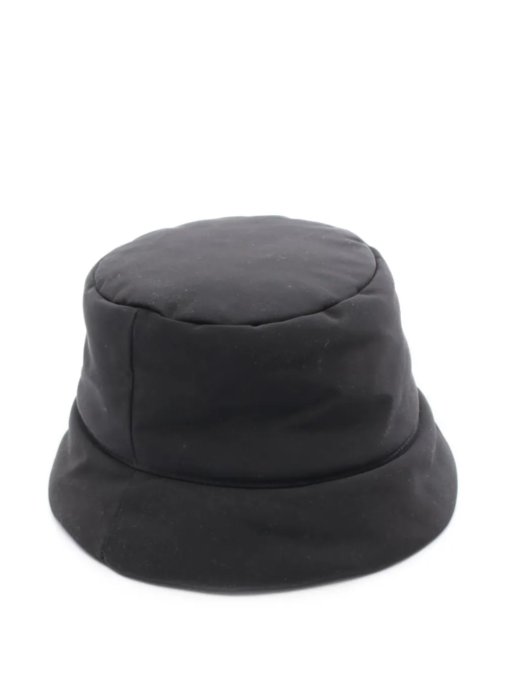 Loewe Pre-Owned 2010s puffer anagram-logo bucket hat | Men | Image 2