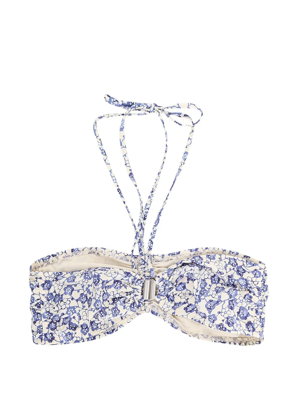  Isabel Marant Floral Knot Bikini Top - Blue 