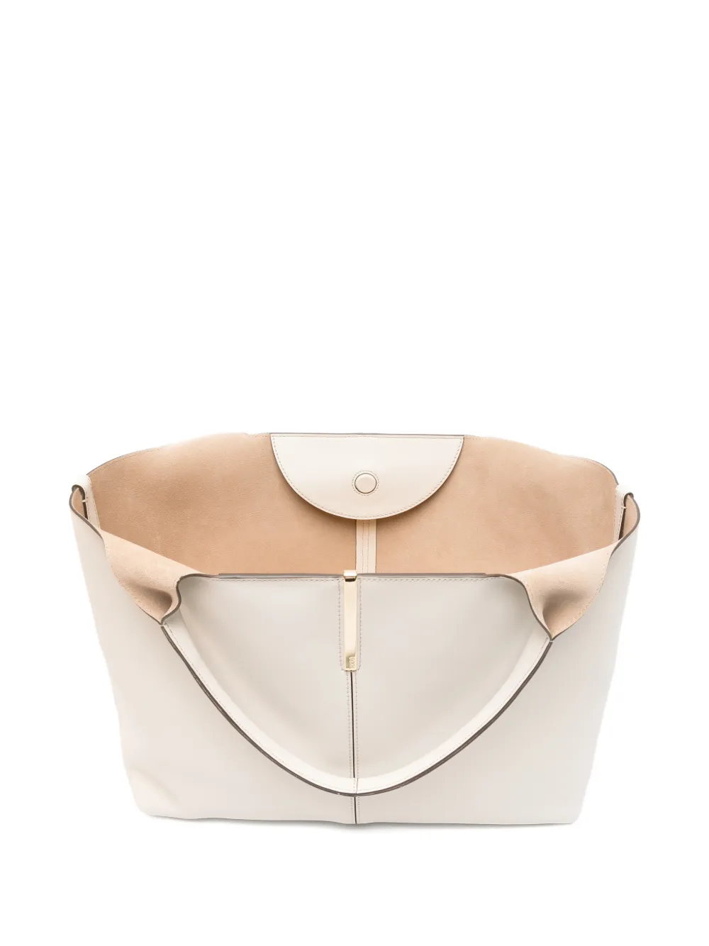 Tod's Medium-Small leren shopper Beige