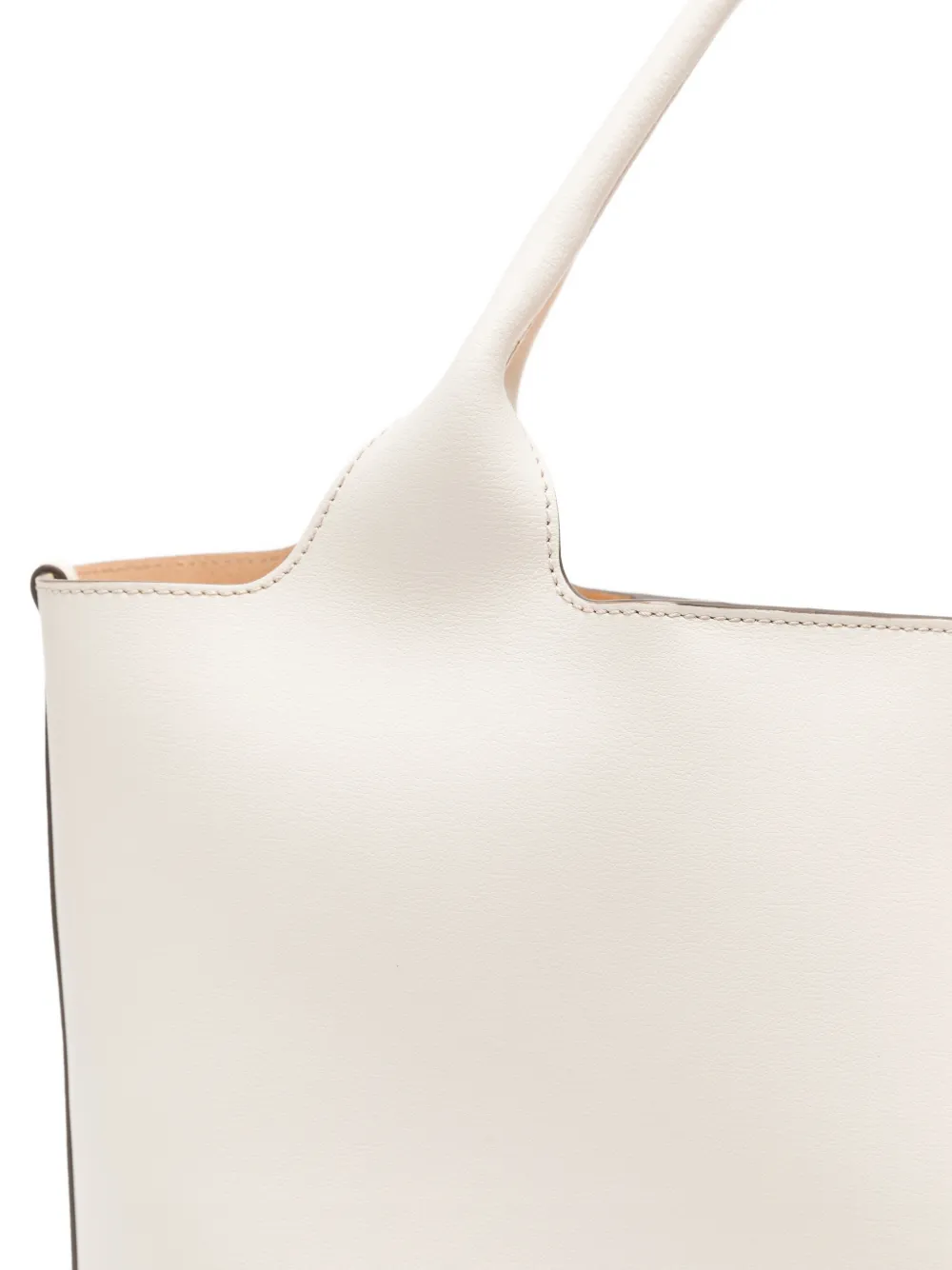 Tod's Medium-Small leren shopper Beige
