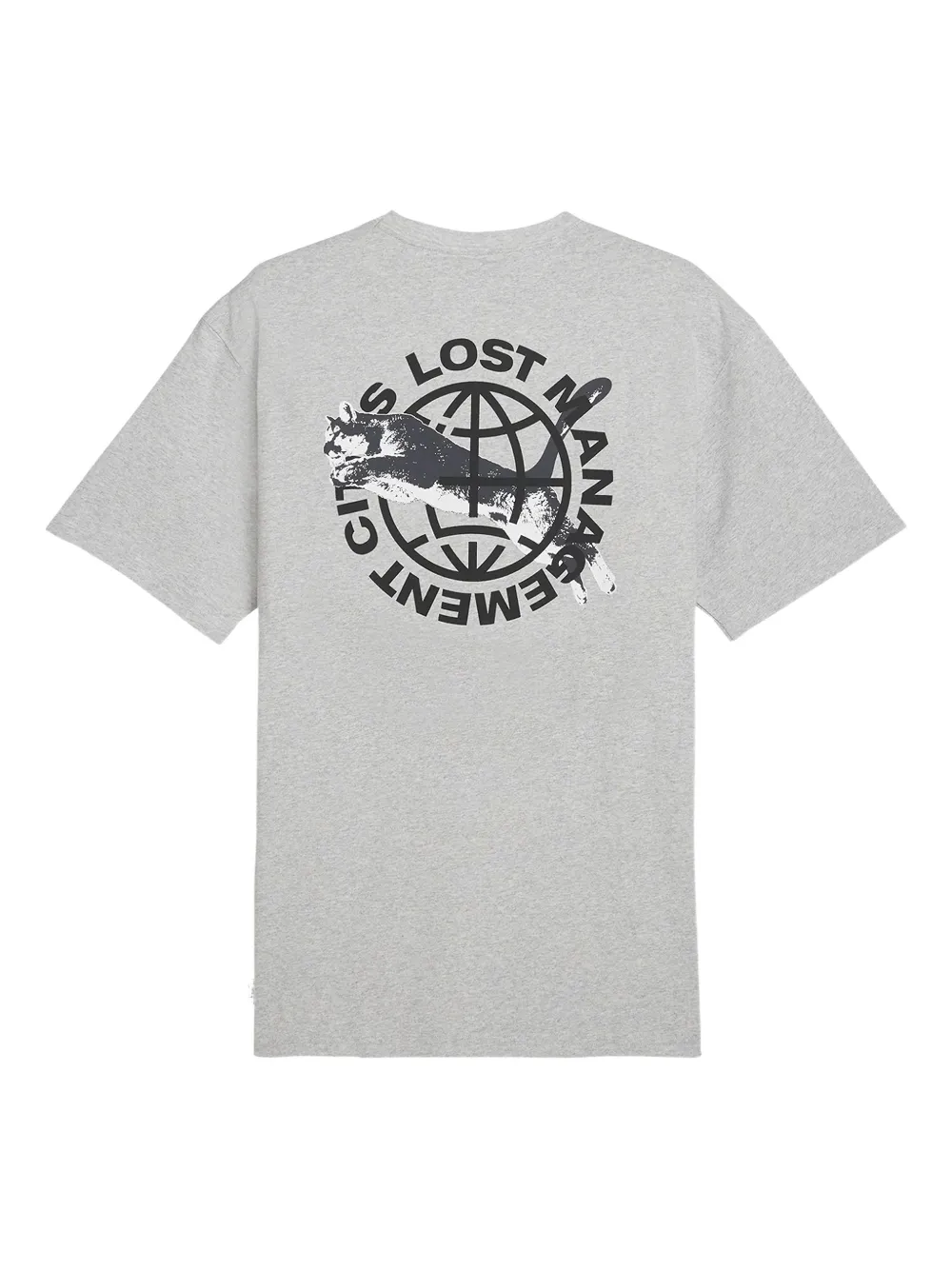 PUMA cat graphic T-shirt - Grijs